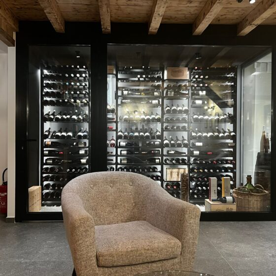EuroCave Pure Modulox – Cave à vin professionnelle | Le Saint Jean Restaurant, Annecy, France